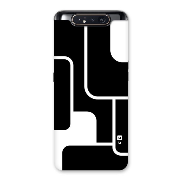 Minimalistic Shapes Back Case for Galaxy A80