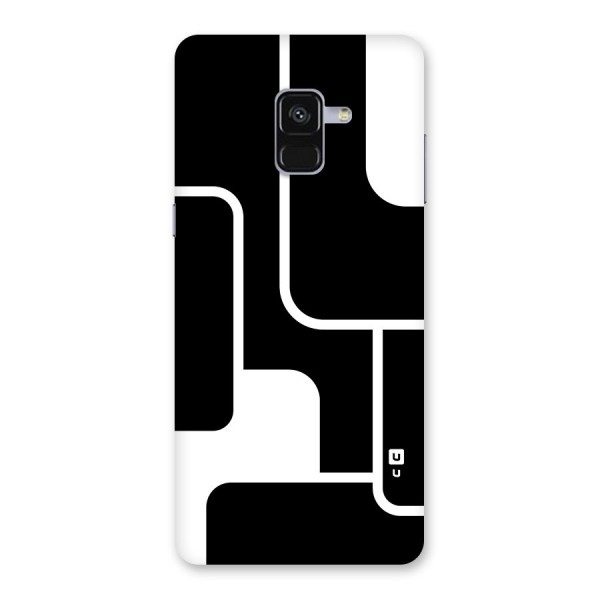 Minimalistic Shapes Back Case for Galaxy A8 Plus