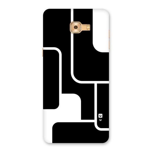 Minimalistic Shapes Back Case for Galaxy C9 Pro