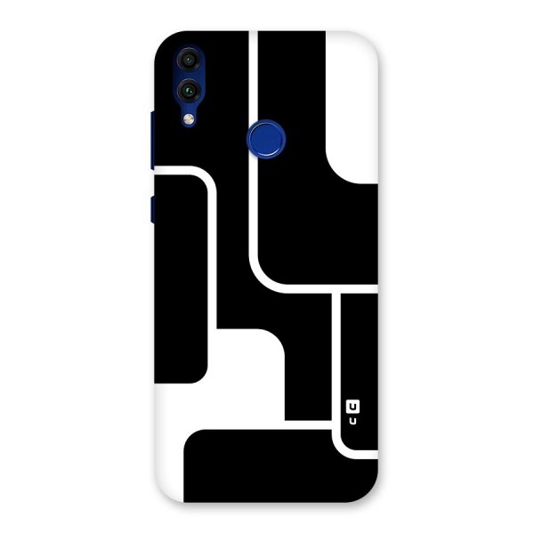 Minimalistic Shapes Back Case for Honor 8C