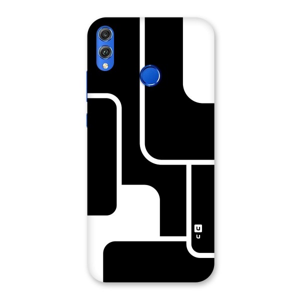Minimalistic Shapes Back Case for Honor 8X