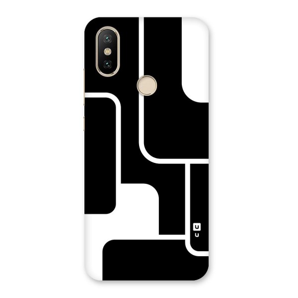 Minimalistic Shapes Back Case for Mi A2