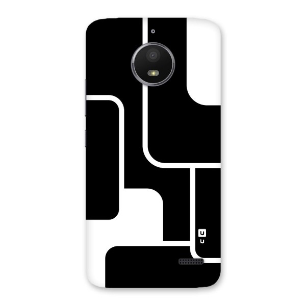 Minimalistic Shapes Back Case for Moto E4