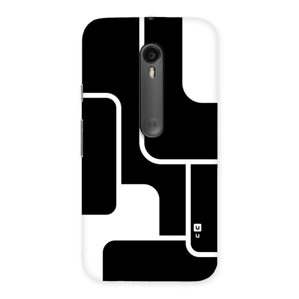 Minimalistic Shapes Back Case for Moto G3