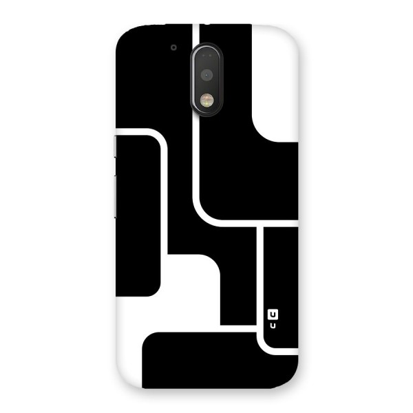 Minimalistic Shapes Back Case for Moto G4