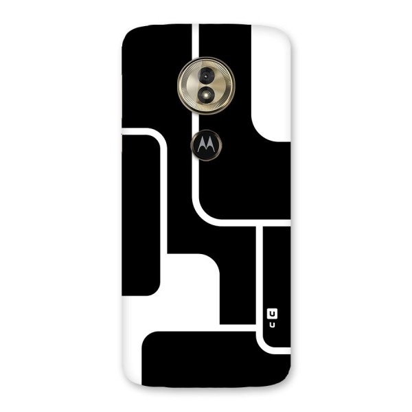 Minimalistic Shapes Back Case for Moto G6 Play