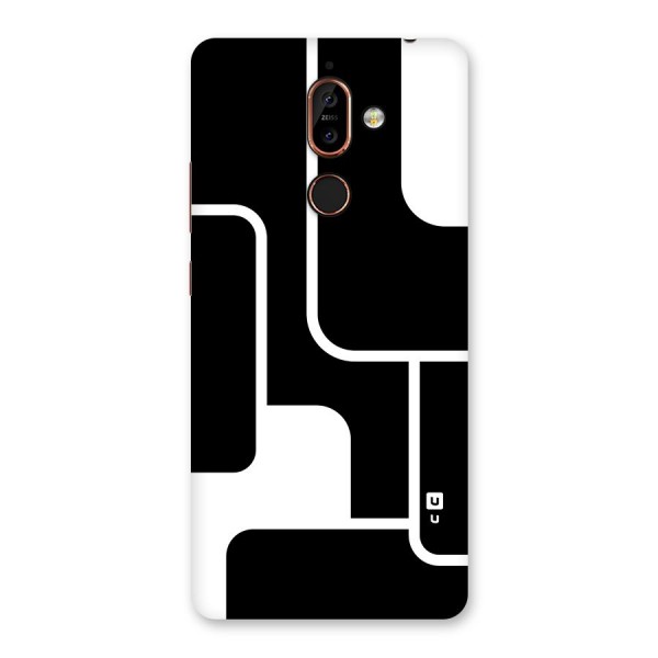 Minimalistic Shapes Back Case for Nokia 7 Plus