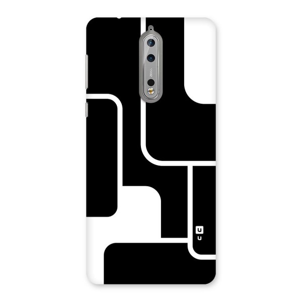 Minimalistic Shapes Back Case for Nokia 8