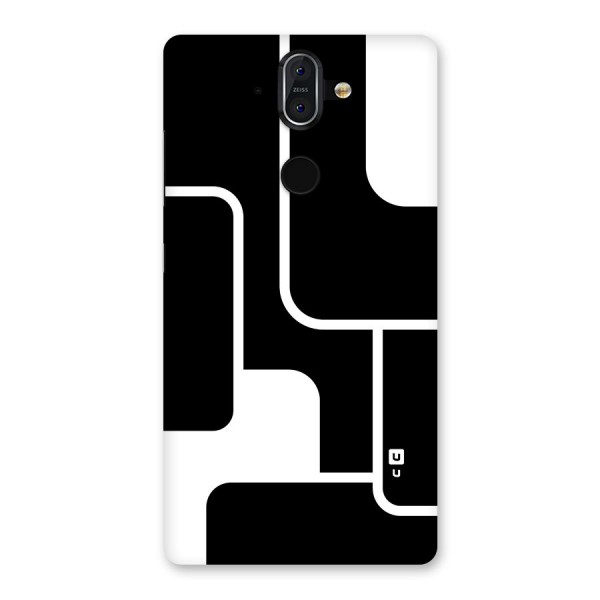 Minimalistic Shapes Back Case for Nokia 8 Sirocco