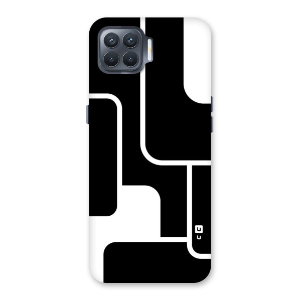 Minimalistic Shapes Back Case for Oppo F17 Pro