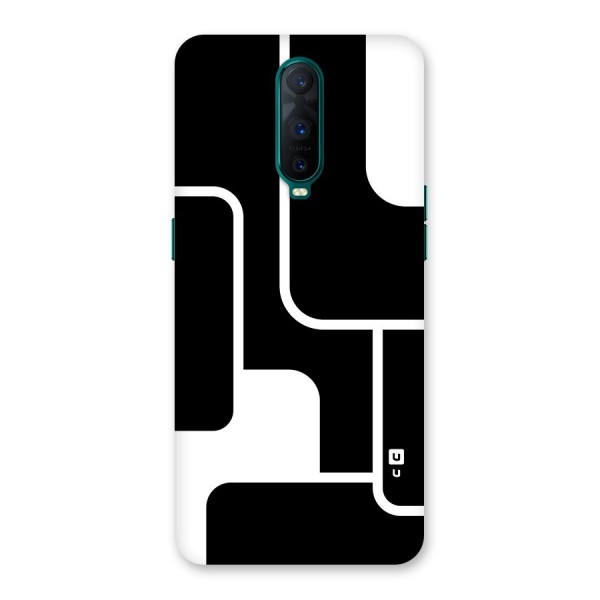 Minimalistic Shapes Back Case for Oppo R17 Pro