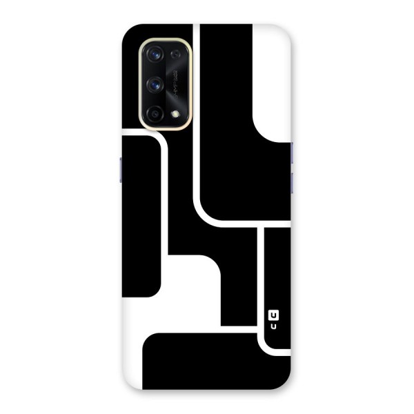 Minimalistic Shapes Glass Back Case for Realme X7 Pro