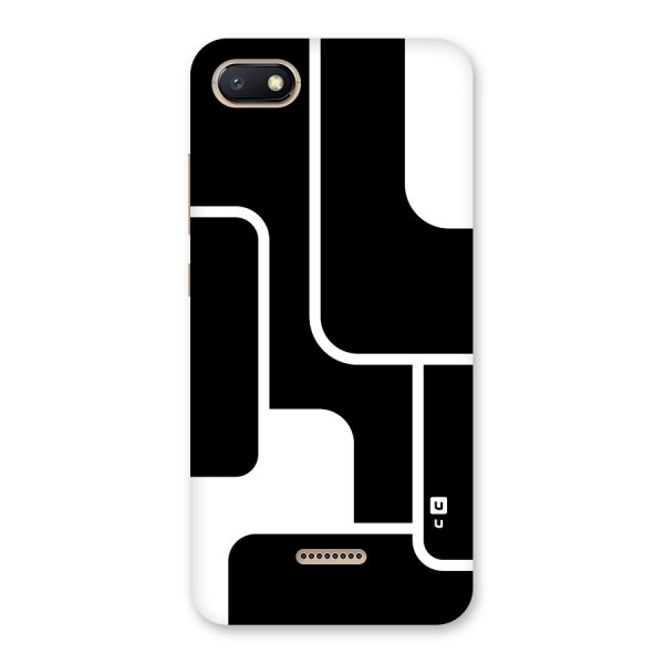 Minimalistic Shapes Back Case for Redmi 6A