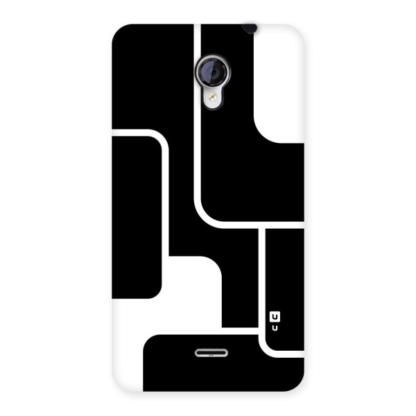 Minimalistic Shapes Back Case for Unite 2 A106