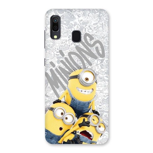 Minions Typo Back Case for Galaxy A30