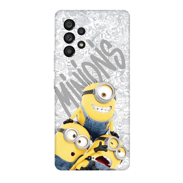 Minions Typo Back Case for Galaxy A53 5G