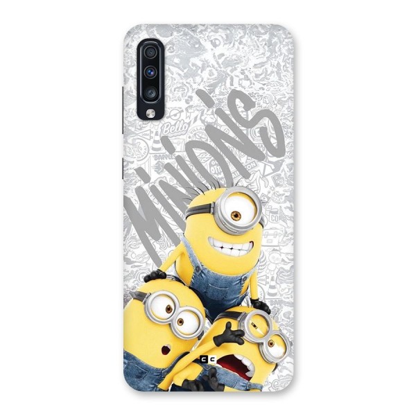 Minions Typo Back Case for Galaxy A70