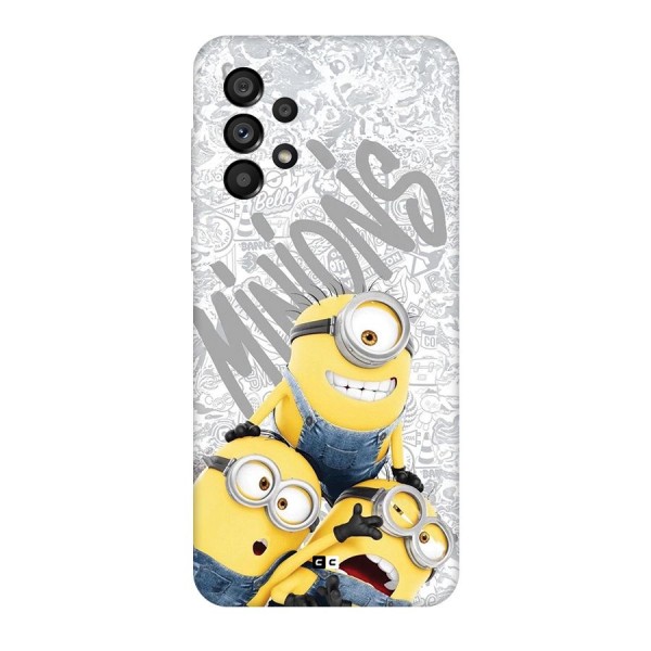 Minions Typo Back Case for Galaxy A73 5G