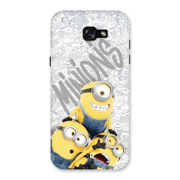 Minions Typo Back Case for Galaxy A7 (2017)