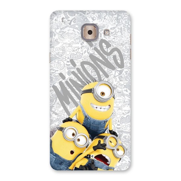 Minions Typo Back Case for Galaxy J7 Max