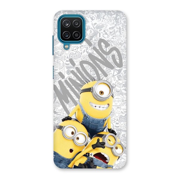 Minions Typo Back Case for Galaxy M12