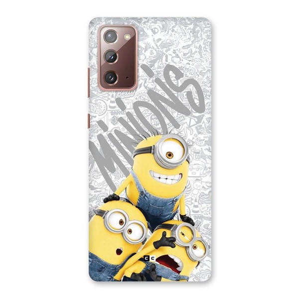 Minions Typo Back Case for Galaxy Note 20