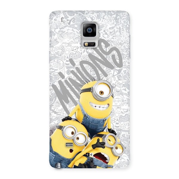 Minions Typo Back Case for Galaxy Note 4