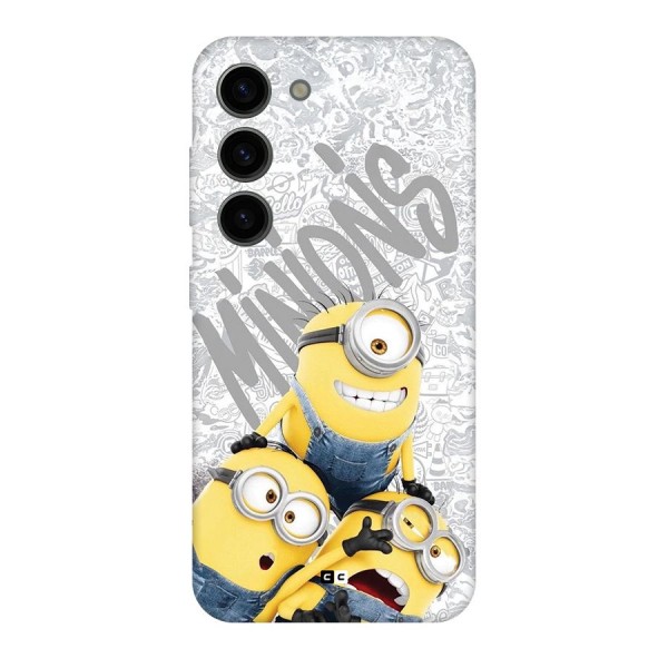 Minions Typo Back Case for Galaxy S23