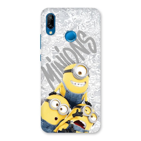 Minions Typo Back Case for Huawei P20 Lite