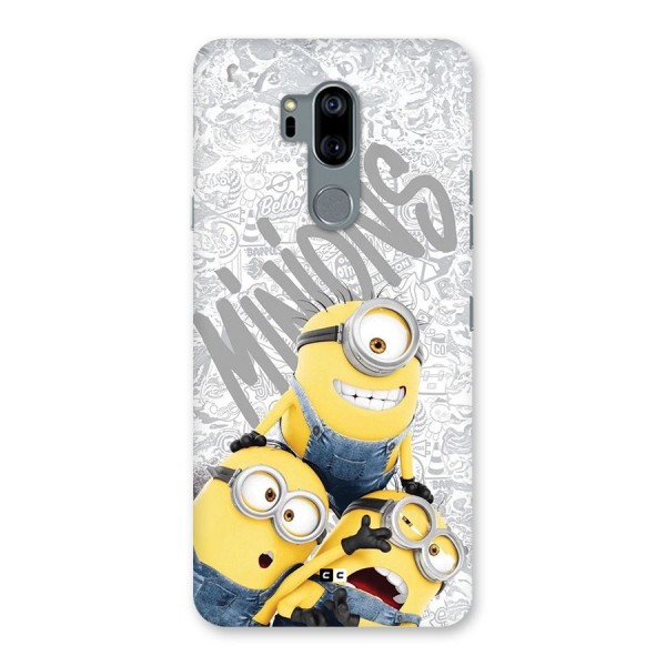 Minions Typo Back Case for LG G7