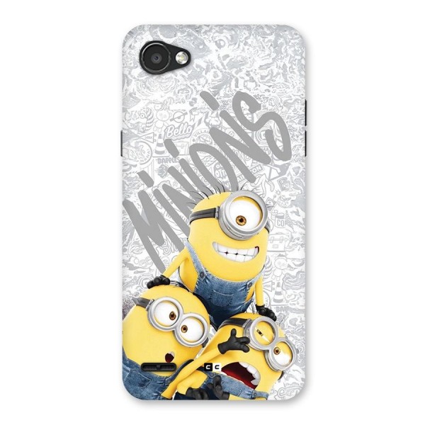 Minions Typo Back Case for LG Q6