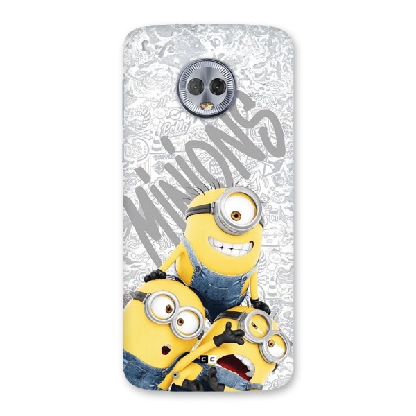 Minions Typo Back Case for Moto G6