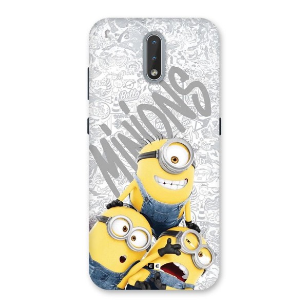 Minions Typo Back Case for Nokia 2.3