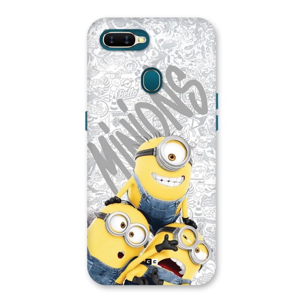 Minions Typo Back Case for Oppo A12s