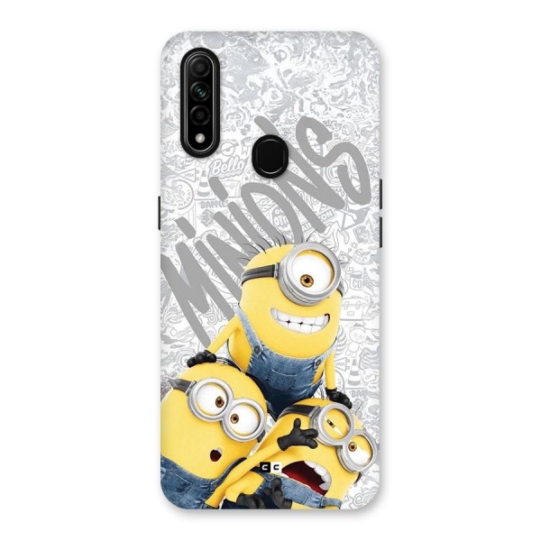 Minions Typo Back Case for Oppo A31