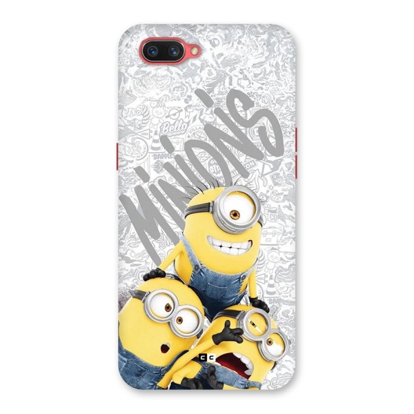 Minions Typo Back Case for Oppo A3s