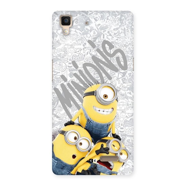 Minions Typo Back Case for Oppo R7