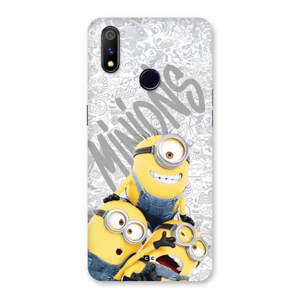 Minions Typo Back Case for Realme 3 Pro