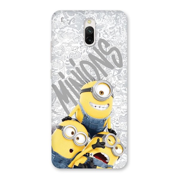 Minions Typo Back Case for Redmi 8A Dual