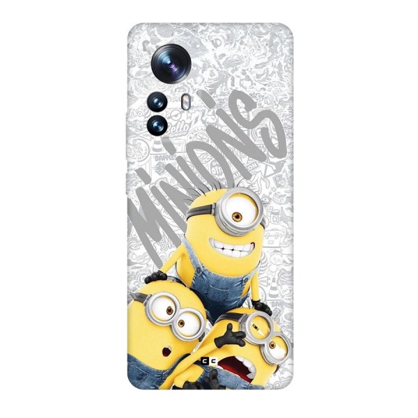 Minions Typo Back Case for Xiaomi 12 Pro