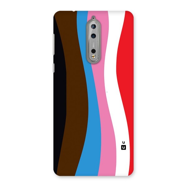 Modern Curves Back Case for Nokia 8