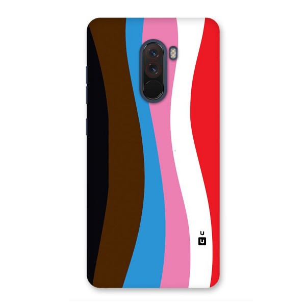 Modern Curves Glass Back Case for Poco F1