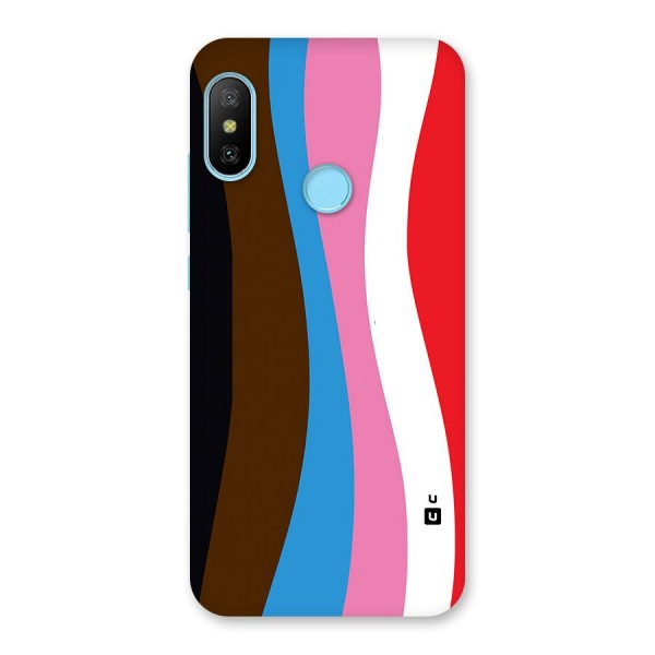 Modern Curves Back Case for Redmi 6 Pro