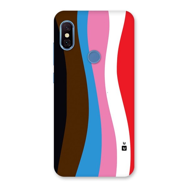 Modern Curves Back Case for Redmi Note 6 Pro