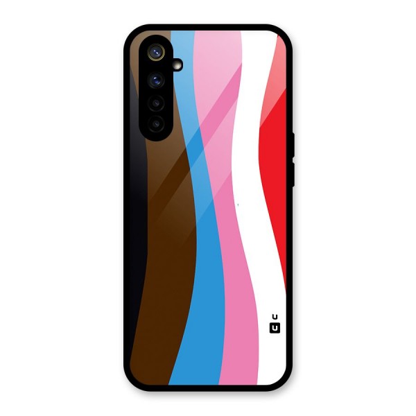 Modern Curves Glass Back Case for Realme 6i