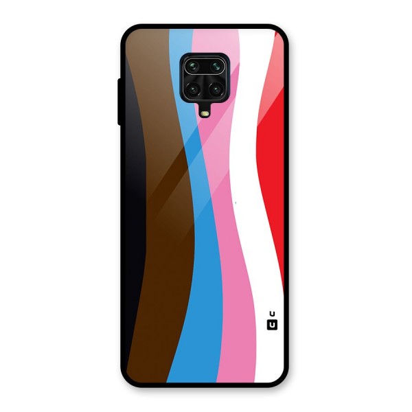 Modern Curves Glass Back Case for Redmi Note 10 Lite