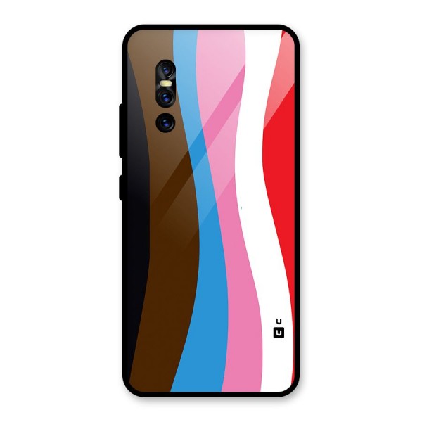 Modern Curves Glass Back Case for Vivo V15 Pro