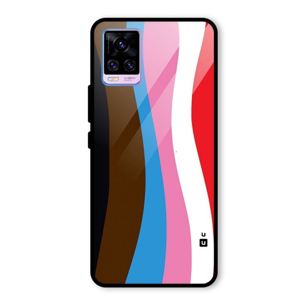 Modern Curves Glass Back Case for Vivo V20 Pro