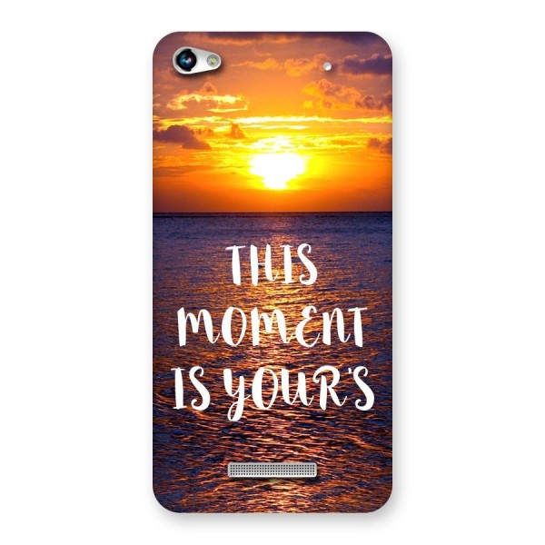 Moments Back Case for Micromax Hue 2