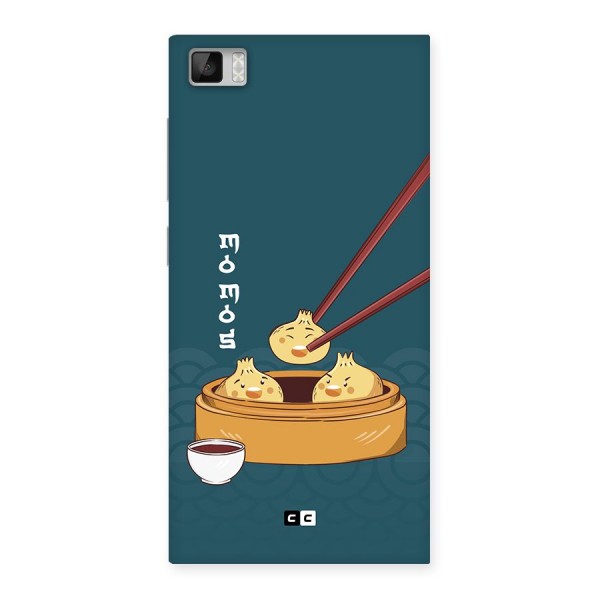 Momos Lover Back Case for Mi3